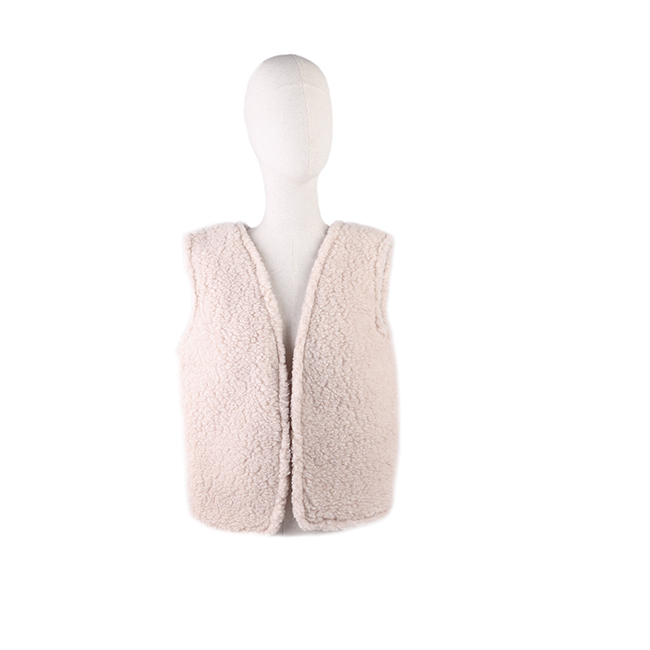 Gilet sans manches motif Nordic - Femme - Pure Laine d'agneau