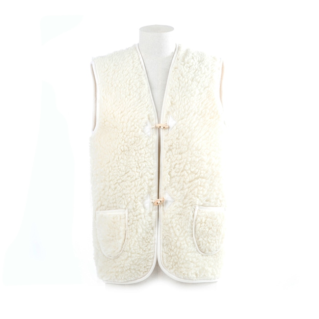 gilet sans manche mouton femme