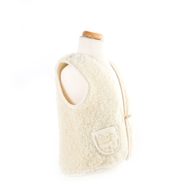 gilet mouton sans manche