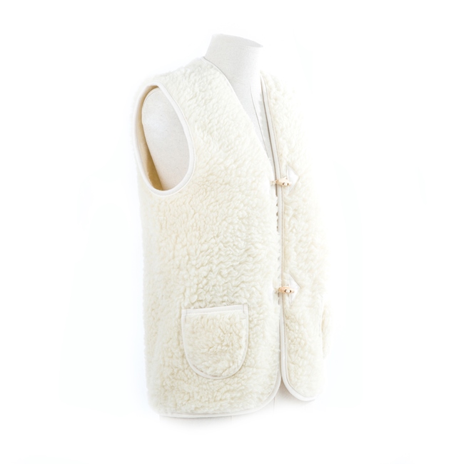 gilet berger laine femme